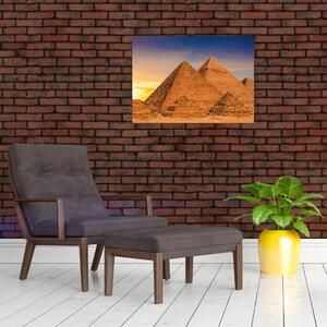 Obraz - Egyptské pyramídy (70x50 cm)