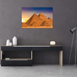 Obraz - Egyptské pyramídy (90x60 cm)