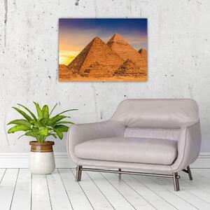 Obraz - Egyptské pyramídy (70x50 cm)