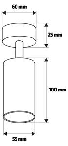 Brilagi - Bodové svietidlo SELE MODERN 1xGU10/30W/230V biela