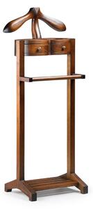 Estila Koloniálny masívny nemý sluha Flamingo z mahagónového dreva 122cm