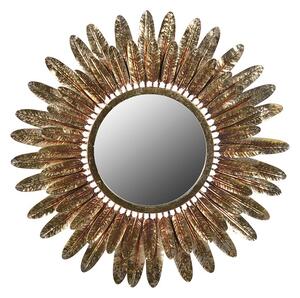 Estila Štýlové art-deco zrkadlo Orenette kruhového tvaru 78cm