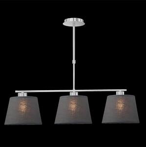 LUXERA 18067 - Luster COMBO 3xE27/60W šedá