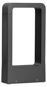Vonkajšia stojaca lampa Minimal pieskovo čierna 7 W