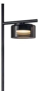 LED stojacia lampa OFELIA 1xGX53/6W/230V čierna/dymová
