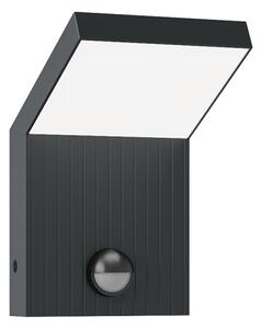 Brilagi - LED vonkajšie nástenné svietidlo so senzorom RIANO LED/8W/230V antracit