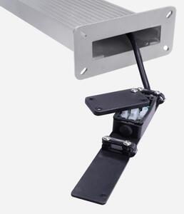 Brilagi - LED vonkajšia lampa RIANO LED/8W/230V strieborná IP65 80 cm