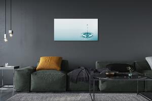 Obraz canvas Kvapka vody close-up 100x50 cm