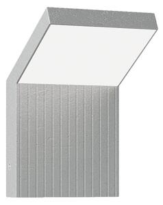 Brilagi - LED vonkajšie nástenné svietidlo RIANO LED/8W/230V strieborné IP65