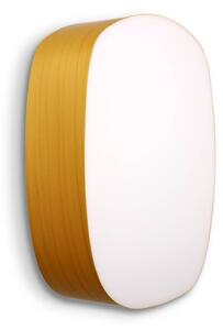 LZF Guijarro Medium nástenné LED svietidlo, žltá