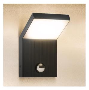 Brilagi - LED vonkajšie nástenné svietidlo so senzorom RIANO LED/8W/230V antracit