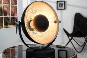 Estila Dizajnová jedinečná stolná lampa Studio 40 cm strieborná