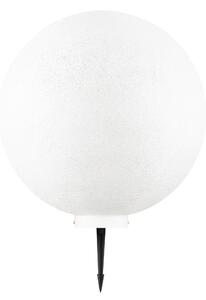 Vonkajšia stojaca lampa Moon biela 12 W