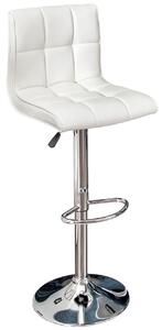Estila Barová stolička Modena 90-115 cm biela