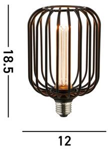Searchlight 26005BK - LED dekoratívna žiarovka GLOBE E27/4,5W/230V 2700K