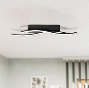 Eglo 31226 - LED Stropné svietidlo ALBORAYA LED/10,8W/230V 3000K čierna