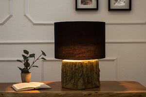 Estila Dizajnová originálna stolná lampa Tara 40cm čierna