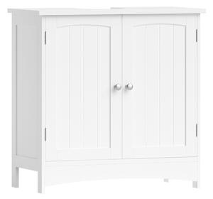 SKRINKA POD UMÝVADLO, biela, biela, 60/60/30 cm MID.YOU - Kúpeľňové skrinky, Online Only