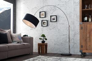Estila Luxusná štýlová stojaca lampa Big Bow čierna