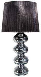 Estila Luxusná moderná stolná lampa Mia čierna
