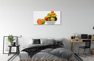 Obraz canvas Ovocie v miske 100x50 cm