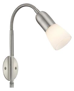 GLOBO 5453-1W - Flexibilná lampička 1xE14/40W/230V