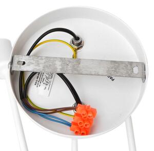 Detský prisadený luster OXFORD 2xE27/15W/230V biela