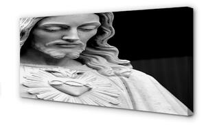 Obraz na plátne socha Ježiša 100x50 cm