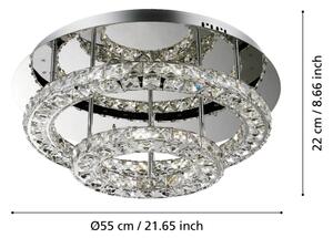 Eglo 39003 - LED Stropné svietidlo TONERIA LED/30,5W/230V