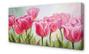Obraz canvas tulipány obrázok 100x50 cm
