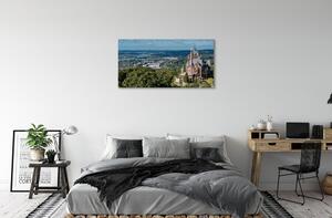 Obraz na plátne Nemecko Panorama mestského hradu 100x50 cm