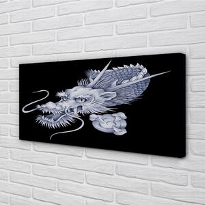 Obraz canvas japonský drak 100x50 cm