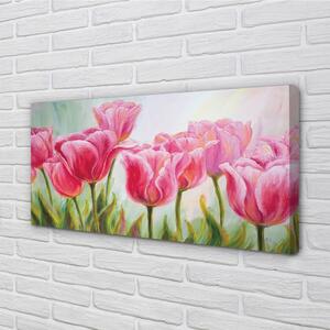 Obraz canvas tulipány obrázok 100x50 cm