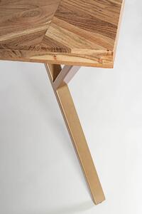 MUZZA Jedálenský stôl raida 180 x 90 cm