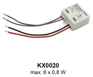 Kanlux 23100 - LED orientačné svietidlo SOLA LED/0,8W/12V