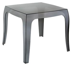 Stôl Queen ~ v43 x 50 x 50 cm - Čierna