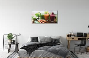 Obraz canvas zeleninové kokteily 100x50 cm
