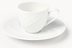 Šálky na espresso's podšálkami Adonis, 4 ks