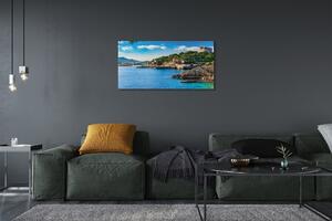 Obraz na plátne Španielsko Morské pobrežie horách 100x50 cm