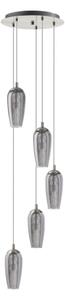 Eglo 96345 - LED závesné svietidlo na lanku FARSALA 5xG9/2,5W/230V