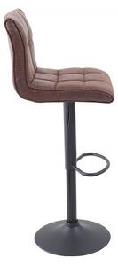 Estila Dizajnová barová stolička Modena 95-115cm vintage brown