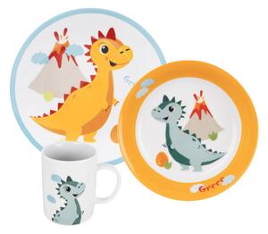 Jedálenská detská súprava DINO 3 diely