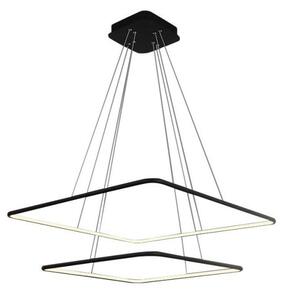 LED Luster na lanku NIX LED/50W/230V čierna