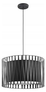 Luster na lanku HARMONY BLACK 3xE27/60W/230V