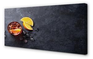 Obraz canvas Ľadový čaj citrón 100x50 cm
