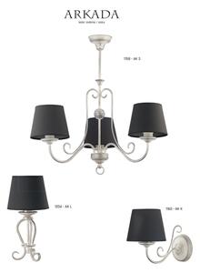 Jupiter 1204 - Stolná lampa ARKADA 1xE27/60W/230V