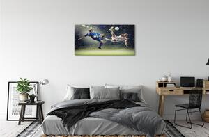 Obraz canvas Dážď lopta ľudia 100x50 cm