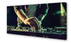 Obraz canvas Konzola DJ Headphones 100x50 cm