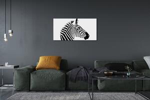 Obraz na plátne ilustrácie zebra 100x50 cm