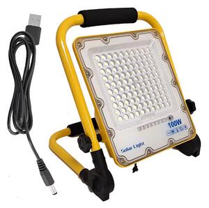 Pronett XJ5247 Dobíjací LED reflektor IP66, 100W, 6500 K